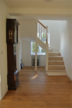 New staircase and window