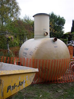 Rainwater Tank before Installation