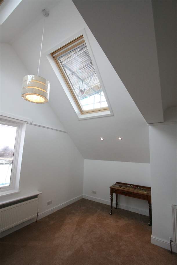 Lofted roof extension
